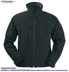 YANG Fekete férfi softshell kabát, méret: XL