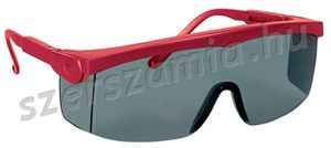 PIVOLUX Állítható, piros keret, sötét lencsés szemüveg, 10db / csomag