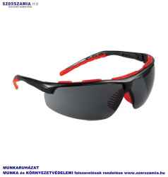 STREAMLUX színezett karcmentes védőszemüveg fekete szárral, 1 darab