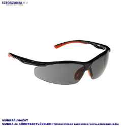 NANOLUX színezett karcmentes védőszemüveg fekete szárral, 1 darab