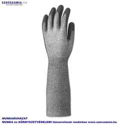 Szerelőkesztyű, vágásbiztos HPPE, 15cm szár, PU tenyér, méret: 9 , 1 pár