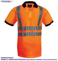 HI-VIZ Fényvisszaverő póló narancs, méret: L , 1 darab