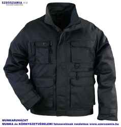 CARBON munkakabát fekete, méret: S, KIFUTÓ termék 1 darab