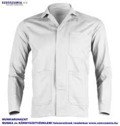 INDUSTRY Fehér kabát, 65százalék PES / 35százalék pamut, 245g, méret: L