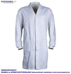 Partner köpeny 280g/m2 100százalék pamut fehér, méret: S, KIFUTÓ termék 1 darab