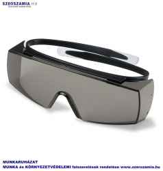 UVEX Super OTG szemüveg,fekete keret, szürke lencse