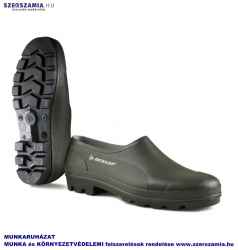 DUNLOP Wellie B350611 9SYLV zöld vízálló PVC papucs, méret: 35-36, 1 pár