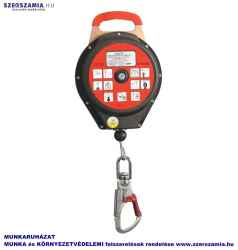 CADO-C6 Visszahúzható zuhanásgátló, acélkábel, méret: 6m, 1 darab