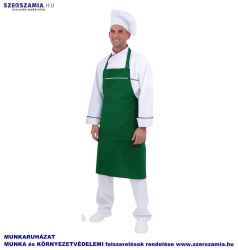 Kötény teljes zöld, 1 darab