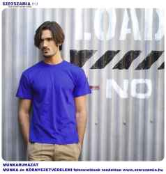 JHK póló rövid ujjú royal 140gr, méret: XXL, KIFUTÓ termék 1 darab