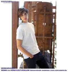 JHK póló rövid ujjú fehér 140gr, méret: XL, KIFUTÓ termék 1 darab