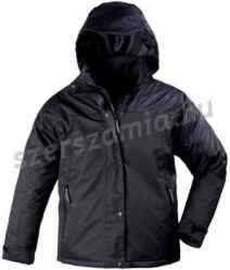 LADY fekete bélelt kabát, méret: S, KIFUTÓ termék 1 darab