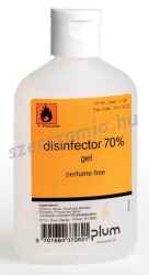PLUM Disinfector 70százalék kézfertőtlenítő, méret: 120ml, 1 darab