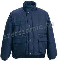 POLENA-SLEEVE Kék kabát, méret: M