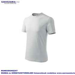 Környakas póló, fehér, 160 gr/m², XS