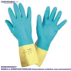 Mix-Color védőkesztyű, 7-es, latex-neoprén
