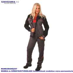 Highline női dzseki, szürke/fekete,34-es, 65%PES-35% pamut