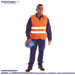 Jólláthatósági mellény, narancssárga, S-es