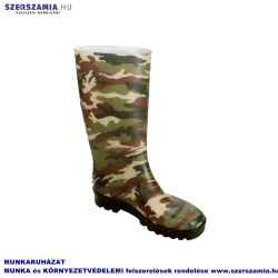 Terepmintás PVC csizma, 36-os