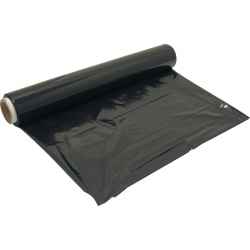 Fújt csomagoló fólia fekete 25mikron 400mm x 300m