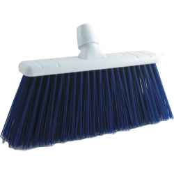 Kemény műanyag udvari söprű fej kék 12col YBS300