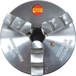 Spiráltárcsás esztergatokmány hátsó rögzítéssel 3 pofás 100mm