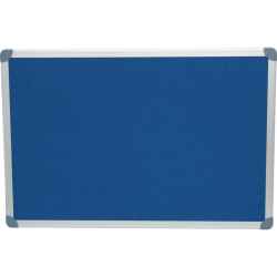 Prezentációs tábla Delux kék 900 x 1200mm filc
