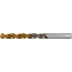 Csigafúró nagy spirálemelkedési szögű normál hosszú TiN bevonattal 10.50mm HSS-Co