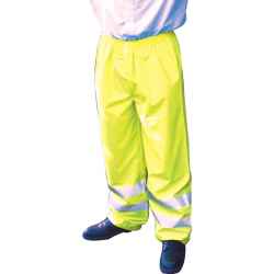 Hi-Vis lélegző nadrág en471 sárga M