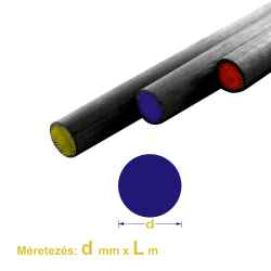 Köracél S235 ø 5,5-6mm x 6m 1szál