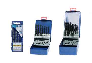 BOHRCRAFT csigafúró készlet HSS-R 6r. 2,0-8,0 P6 Plastic-Box