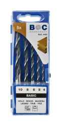 BOHRCRAFT fafúró készlet 5r. 4,0-10,0 H50 Plastic-Box