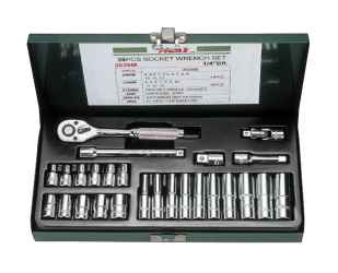 HANS 1/4˝ dugókulcs készlet 26r. 4-13mm 2626M