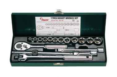 HANS 3/8˝ dugókulcs készlet 17r. 7-19mm 3617M