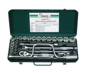 HANS 1/2˝ dugókulcs készlet 12 szögű 30r. 8-32mm 4630-2M