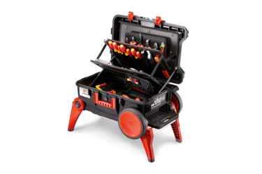 WIHA XXL III Electric villanyszerelő szerszámkoffer 100r. 930070103/No.44128