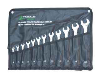 ZO-TOOLS csillag-villás kulcskészlet 12r. 6-22mm