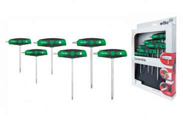 WIHA ComfortGrip T-nyelű TORX kulcs klt. 6r. T10-40 364DSK6/No.26248