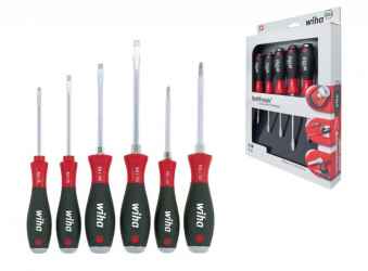 WIHA SoftFinish üthető csavarhúzó készlet 6r. SL+PZ 530ZK6/No.21251