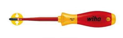WIHA SoftFinish electric slimFix VDE Pozidriv csavarhúzó PZ1x80 3241/No.35395