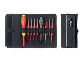 WIHA SoftFinish electric slimVario VDE csavarhúzó készlet 16r. SL+PH+PZ+SL/PZ+T 2831 T16/No.36068