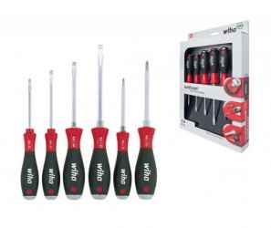 WIHA SoftFinish üthető csavarhúzó készlet 6r. SL+PH 530HK6/No.21250