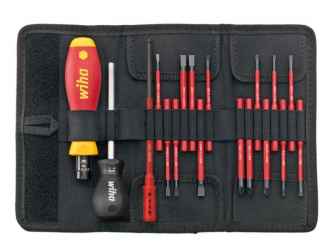 WIHA TorqueVario VDE nyomaték csavarhúzó készlet 18r SL+PH+PZ+SL/PZ+T 2872T18/No.36791
