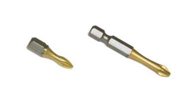 ZO-TOOLS 1/4˝ Phillips TORSION bit hegy S2-TiN PH2x25 ACR 50db