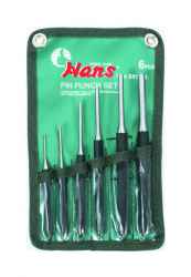 HANS csapszegkiütő készlet 6r. d2,0-8,0mm 56110-6