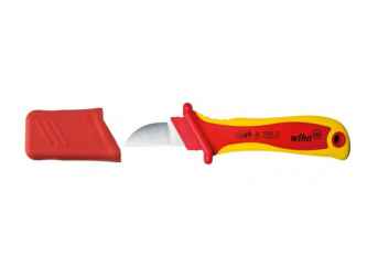 WIHA VDE kábelcsupaszító kés egyenes 200mm 24680SB/No.38798