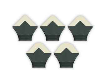 ZO-TOOLS profilos szilikon lehúzó pótfej klt. 5r. R3/6/10/13/17mm