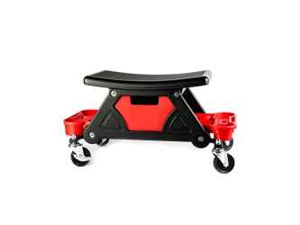 Gurulós szerelőszék 2 tálcás, fiókkal 640x250x370