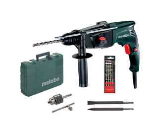 METABO KHE 2444 SDS-Plus fúró-vésőkalapács SET kofferben + 8r. tartozék klt. 690730000