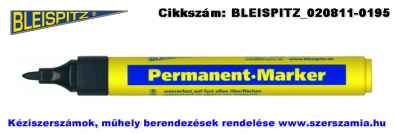 BLEISPITZ jelölőfilc d1,0mm fekete 10db No.0679